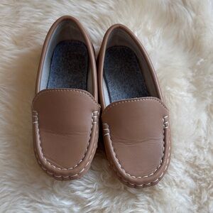 Classic Tan Kids Loafers